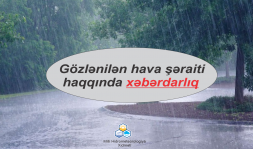 Gözlənilən hava şəraiti haqqında xəbərdarlıq