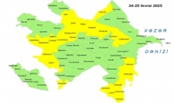 Küləkli hava şəraiti ilə bağlı sarı xəbərdarlıq verilib