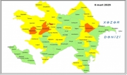 Küləkli hava şəraiti ilə bağlı sarı və narıncı xəbərdarlıq verilib