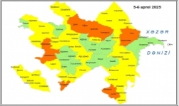 Küləkli hava şəraiti ilə bağlı sarı və narıncı xəbərdarlıq verilib