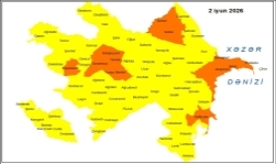 Küləkli hava şəraiti ilə bağlı sarı və narıncı xəbərdarlıq verilib