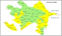 Küləkli hava şəraiti ilə bağlı sarı xəbərdarlıq verilib